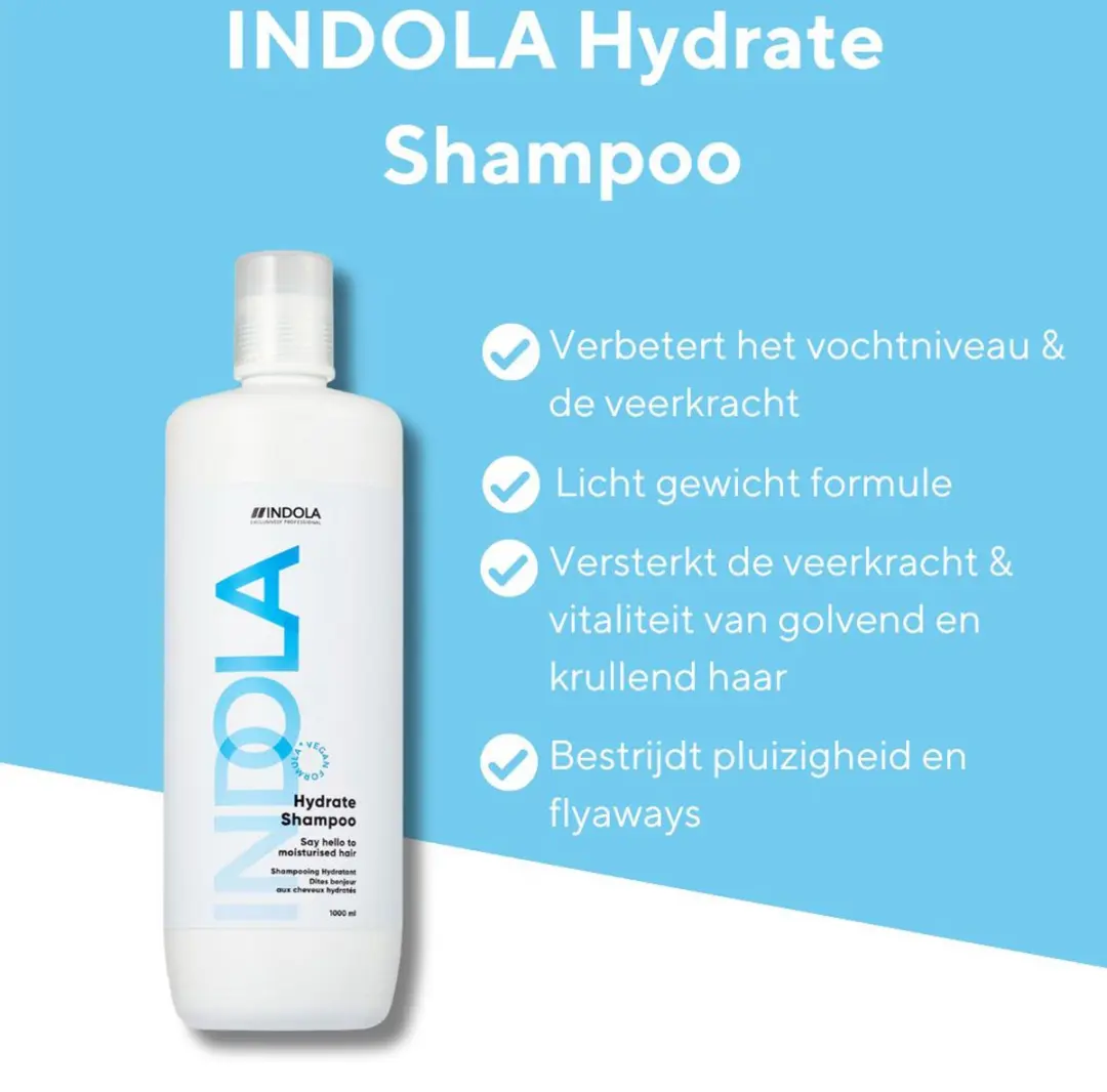 Indola Hydrate Shampoo 1000ml