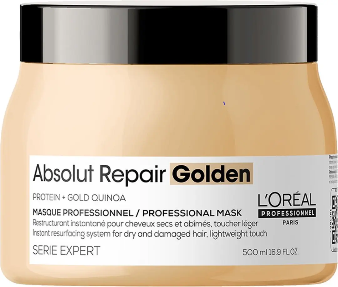 L'Oréal Professionnel Absolut Repair Gold Quinoa Maske 500ml - afbeelding 3 van 5