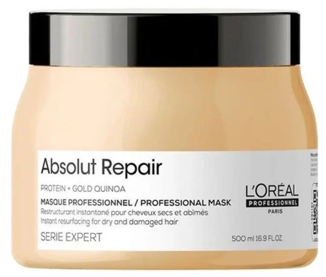 L'Oréal Professionnel Absolut Repair Gold Quinoa Maske 500ml - afbeelding 5 van 5
