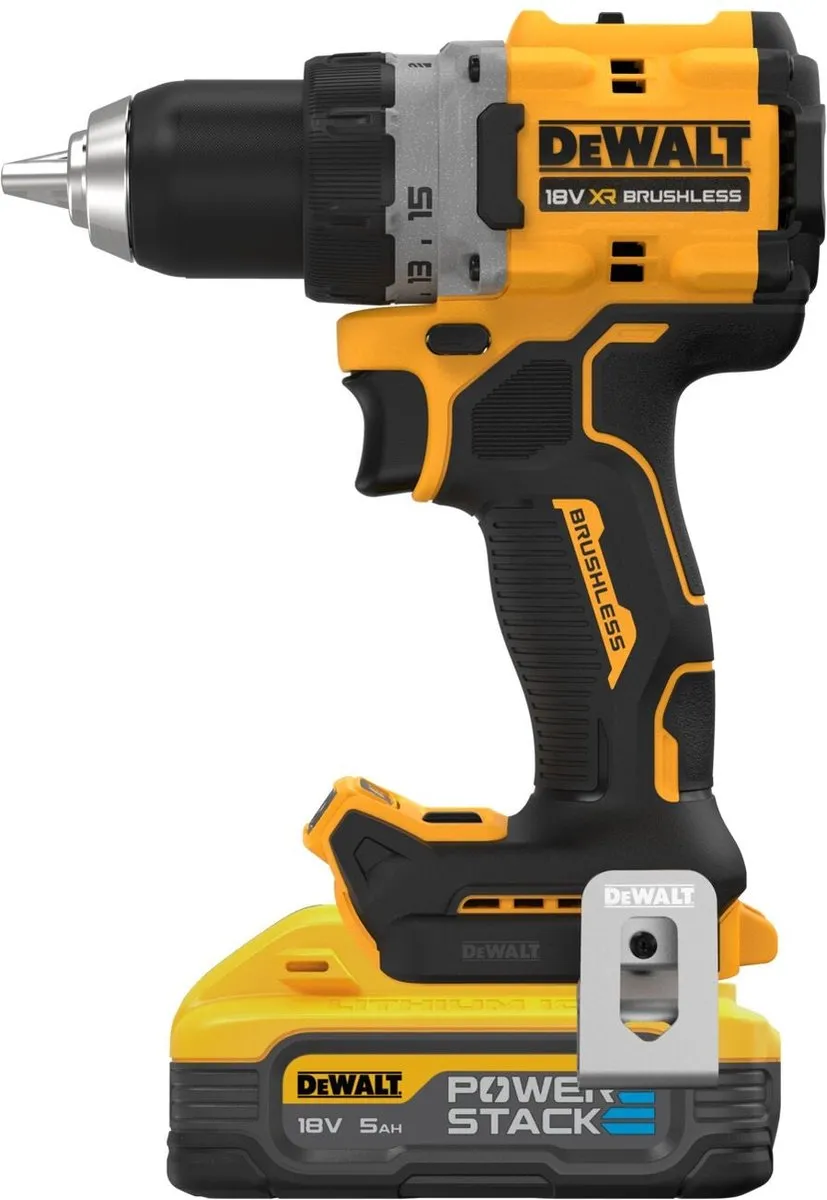 DeWalt DCD800H2T Schroef-/boormachine 18V XR - 2x Powerstack - TSTAK