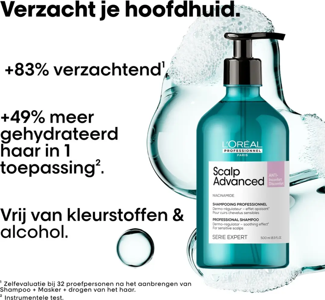 L'Oréal Professionnel Scalp Advanced Shampoo Anti-Discomfort 500ml