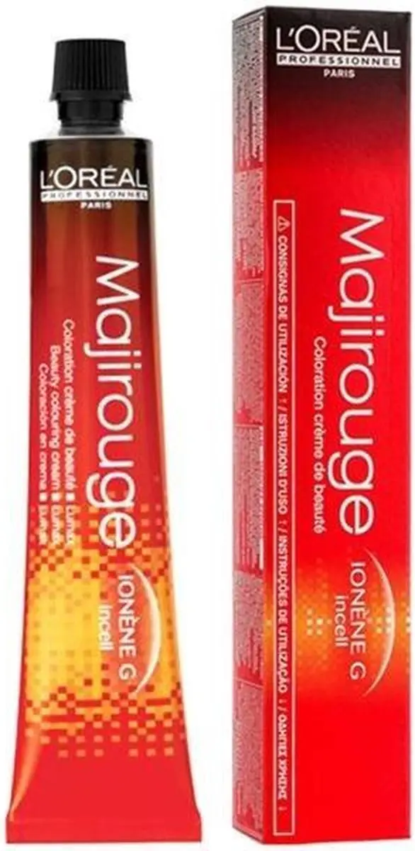 L'Oréal Paris Majirel Majirouge 7.62 Permanent Haarkleur Rood 50ml
