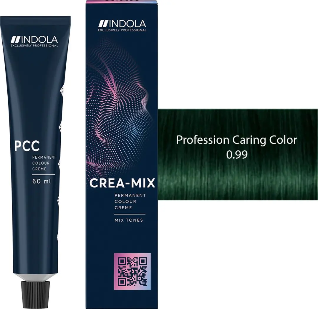 Indola Profession Crea-Mix Color 60ml - Zwart