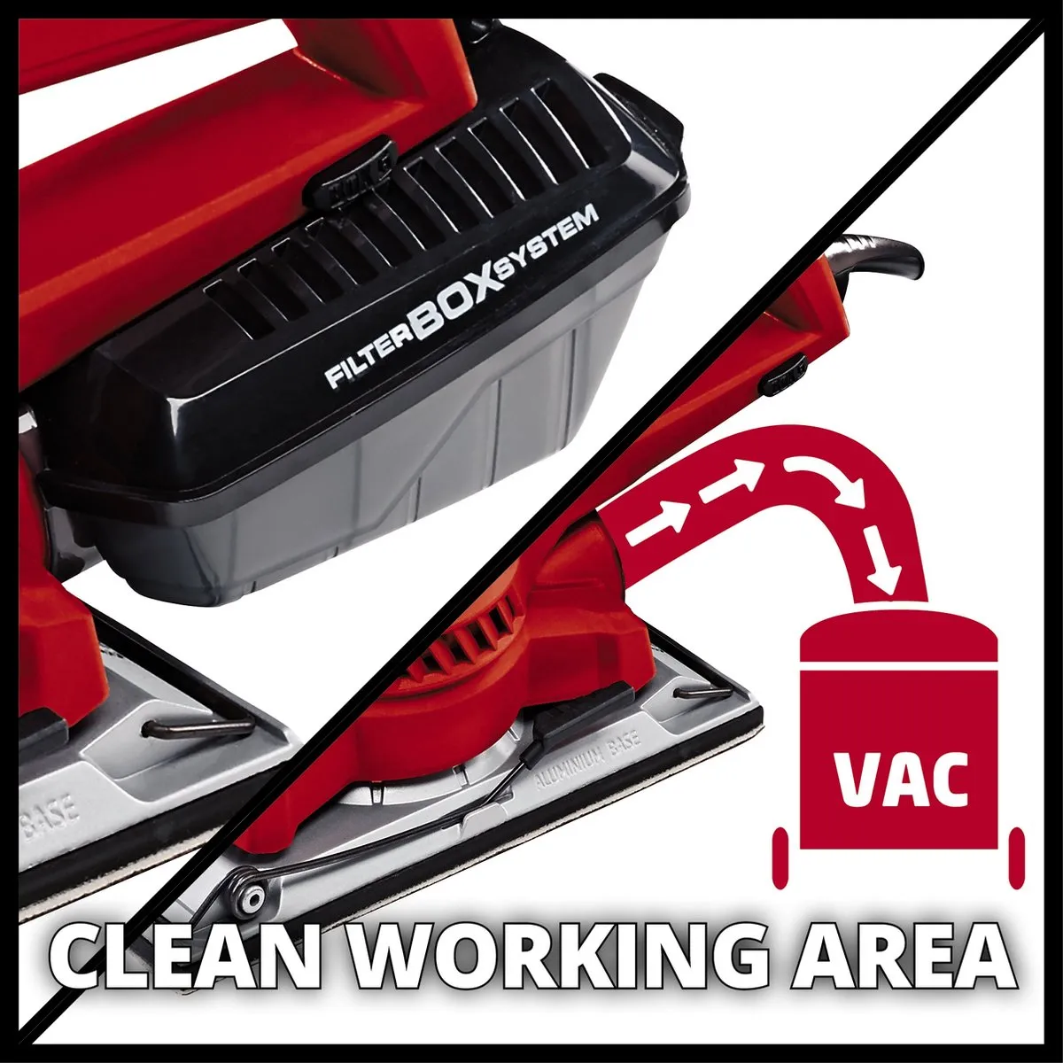 Einhell TE-OS 2520 E Vlakschuurmachine 250W - 1 Schuurvel