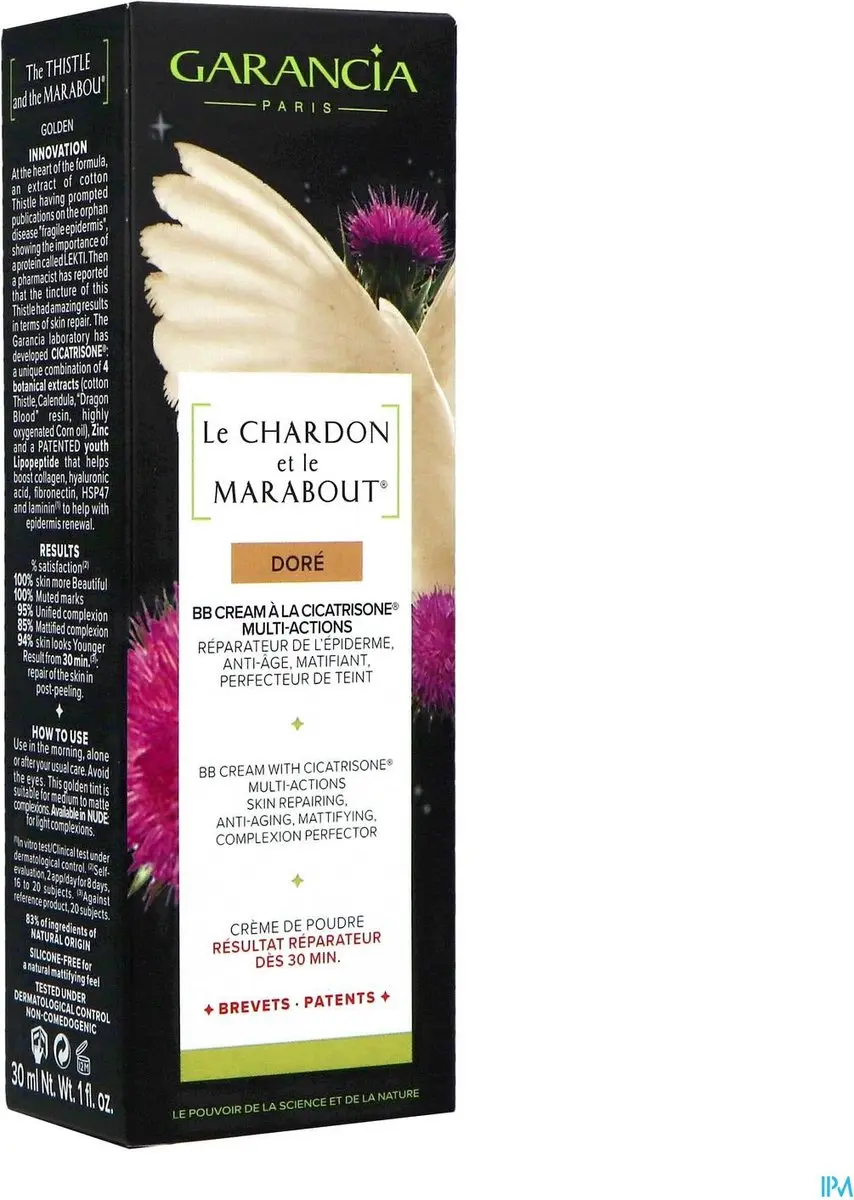 Garancia Le Chardon et le Marabout BB Cream - 30ml - Gouden