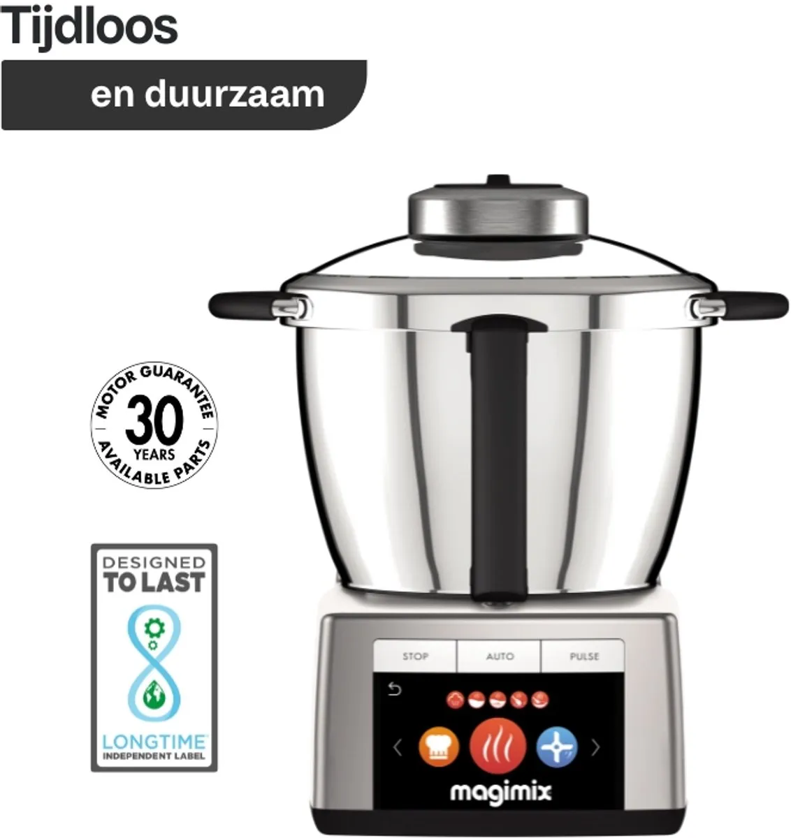 Magimix Cook Expert Inductie Foodprocessor - 1700W - 18 Snelheden