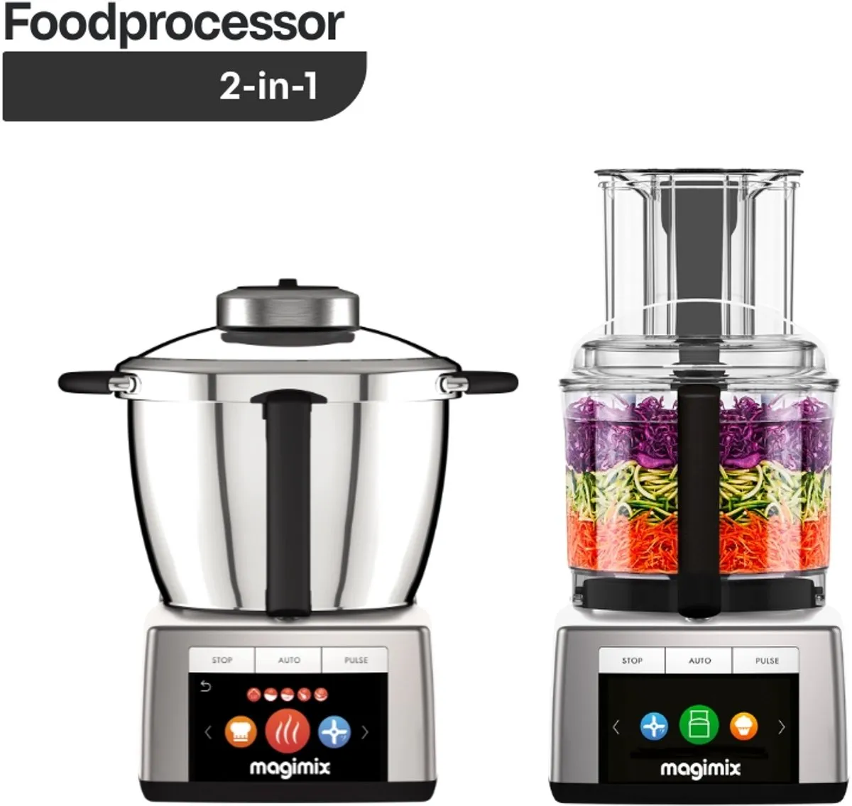 Magimix Cook Expert Inductie Foodprocessor - 1700W - 18 Snelheden