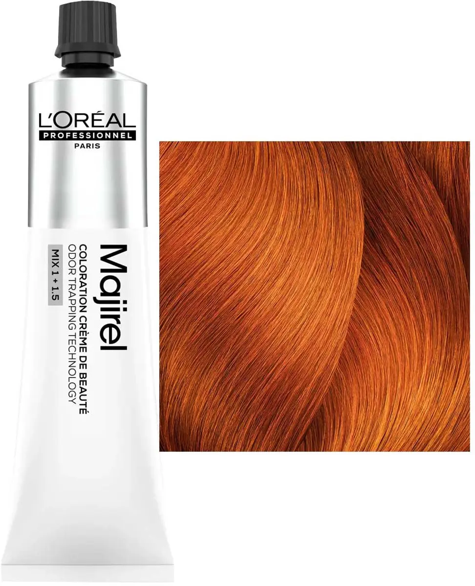 L'Oréal Professionnel Majirel 7.44 Haarverf 60ml - Oranje