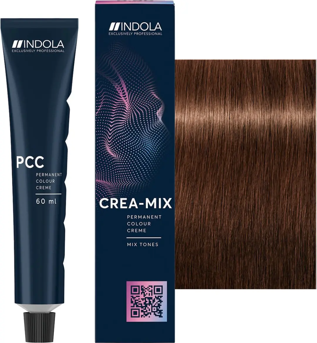 Indola Profession Permanent Caring Color 4.35 60ml - Zwart