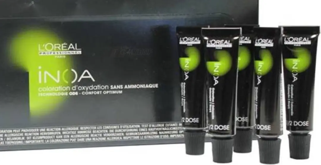 L'Oréal Paris Inoa 07.24 Medium Blonde Irise Copper Haarkleurcrème - 6x8g