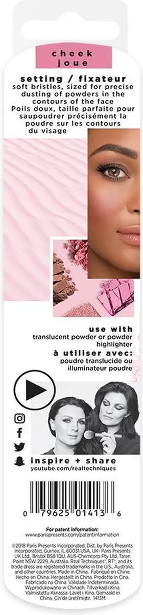 Real Techniques Setting Brush - Roze