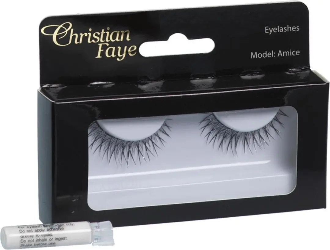 Christian Faye Eyelashes Amice W Glue 10ml