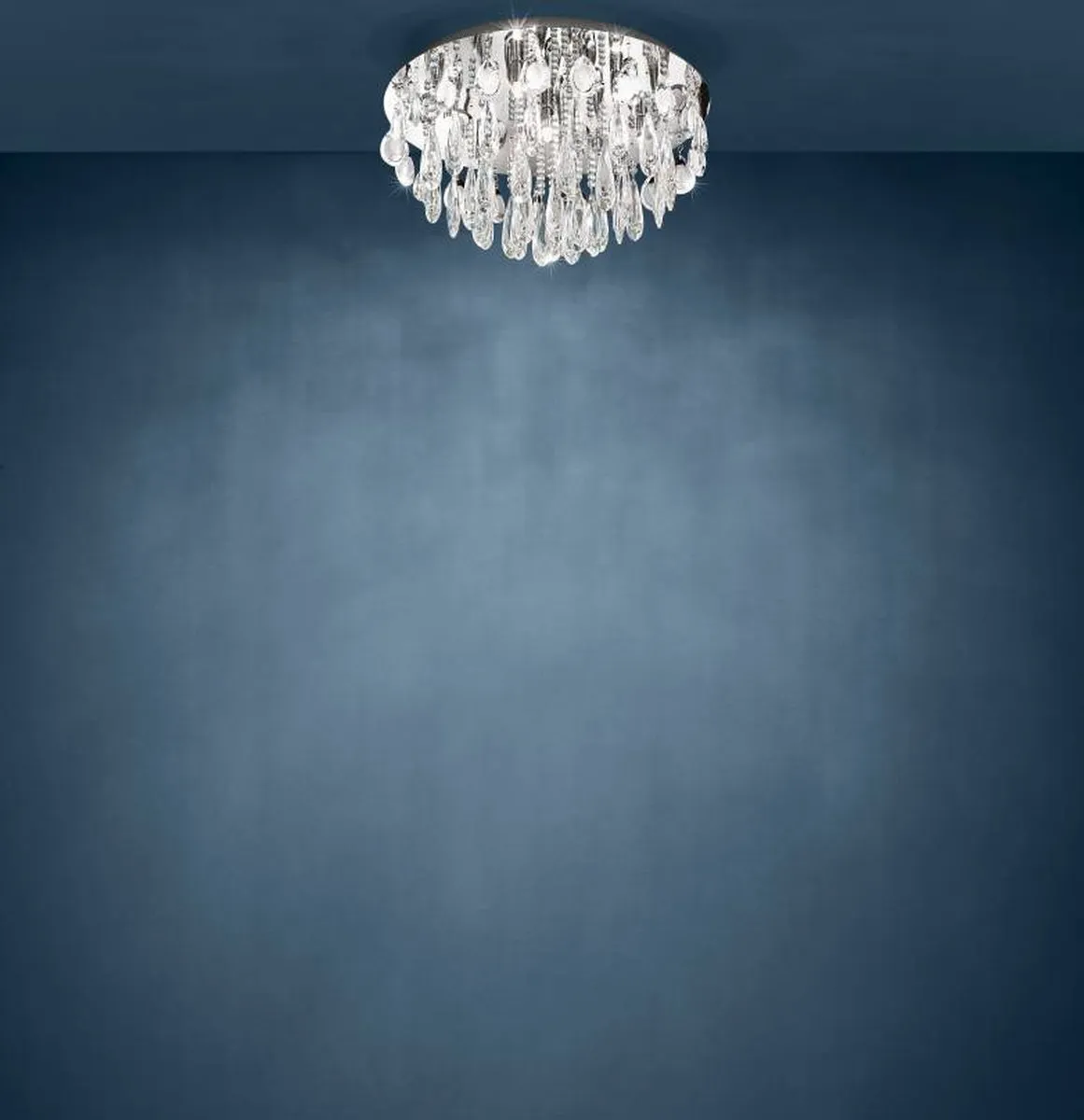 EGLO Calaonda Plafondlamp - G9 - RVS|Glas - Chroom