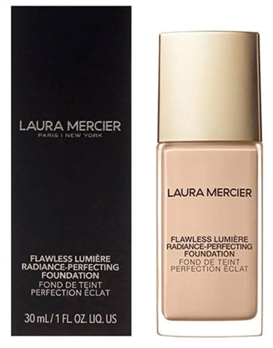 Laura Mercier Flawless Lumière Radiance-Perfecting Foundation 0W1 Cream Ivory