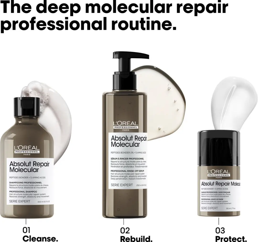 L'Oréal Professionnel Absolut Repair Molecular Leave-In Masker 50ml - afbeelding 6 van 6
