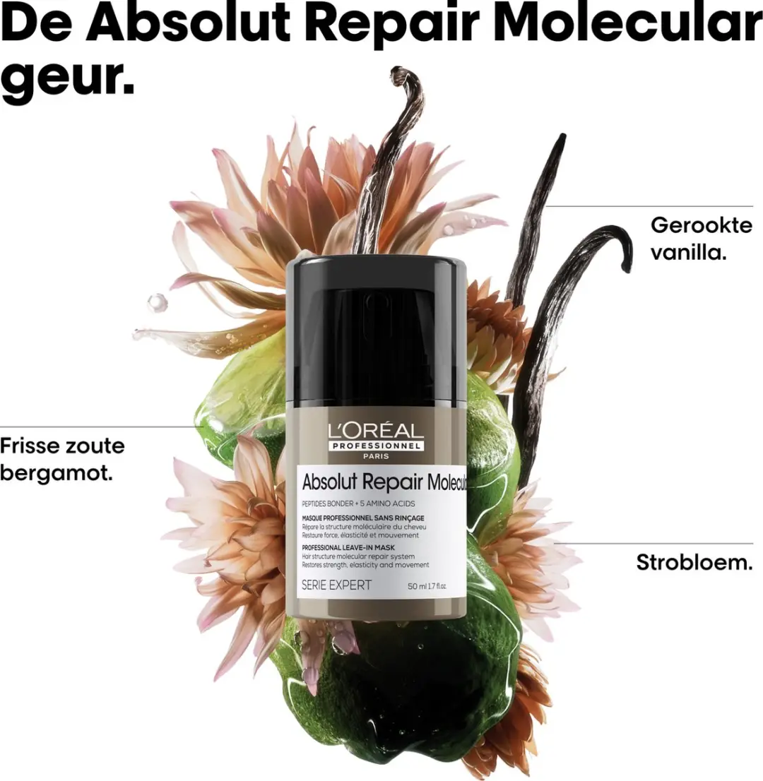 L'Oréal Professionnel Absolut Repair Molecular Leave-In Masker 50ml