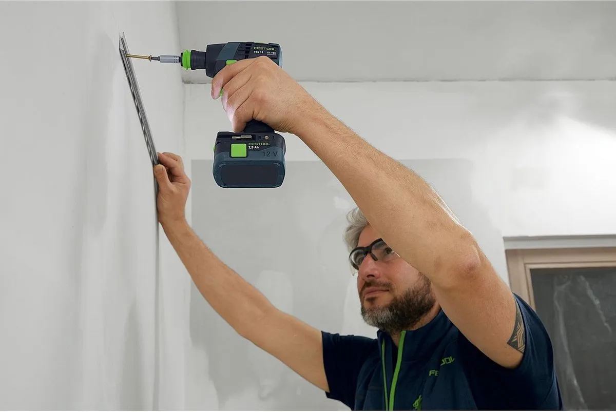 Festool TXS 12 2,5-Plus Accu Schroefboormachine 12V - 2x Accu 2,5Ah - afbeelding 6 van 6