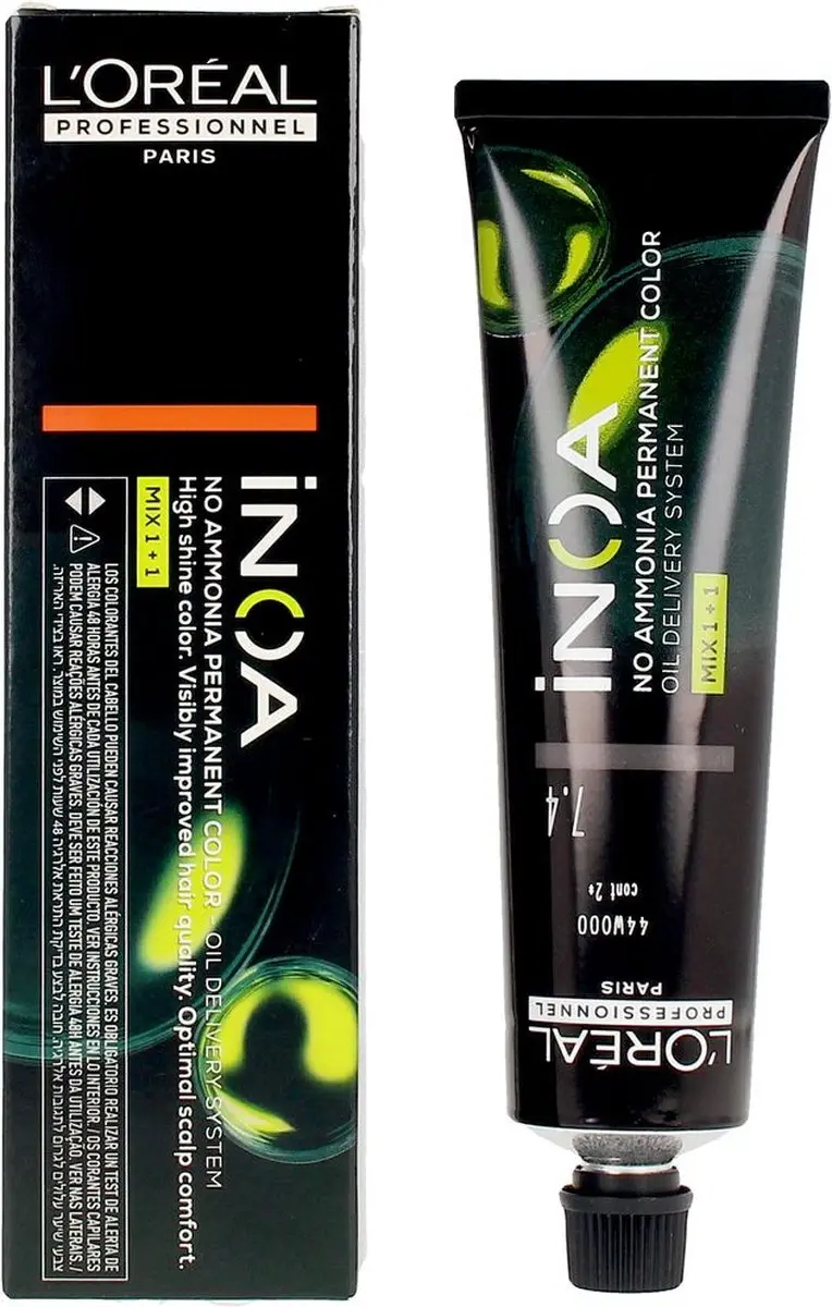L'Oréal Professionnel Inoa 7.4 Koperblond Permanent Haarkleur 60g