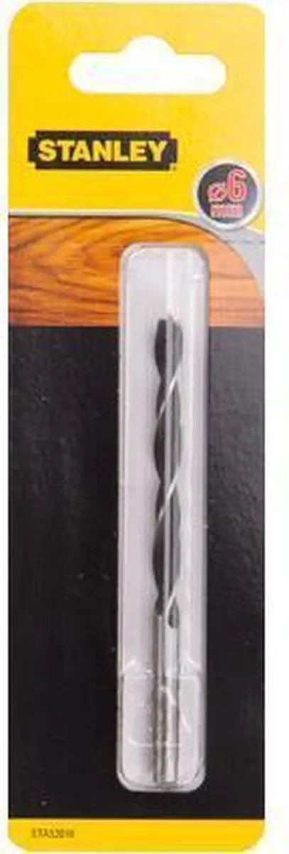 Stanley Houtspiraalboor 6mm