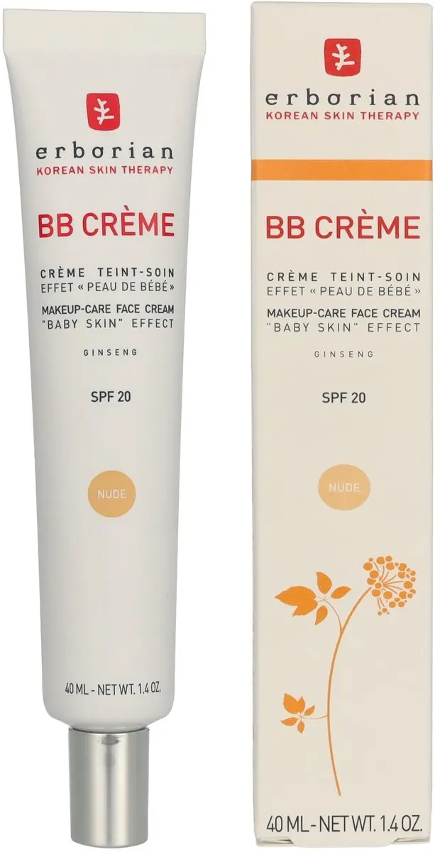 Erborian BB Crème Nude - 40ml - Medium Beige - afbeelding 6 van 6