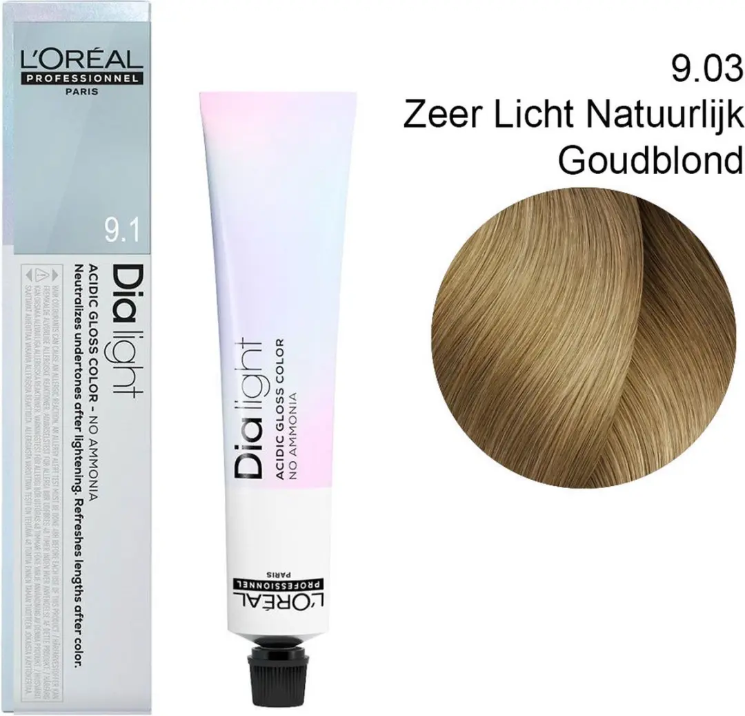 L'Oréal Professionnel Dia Light Haarverf 50ml - Roze 9.03