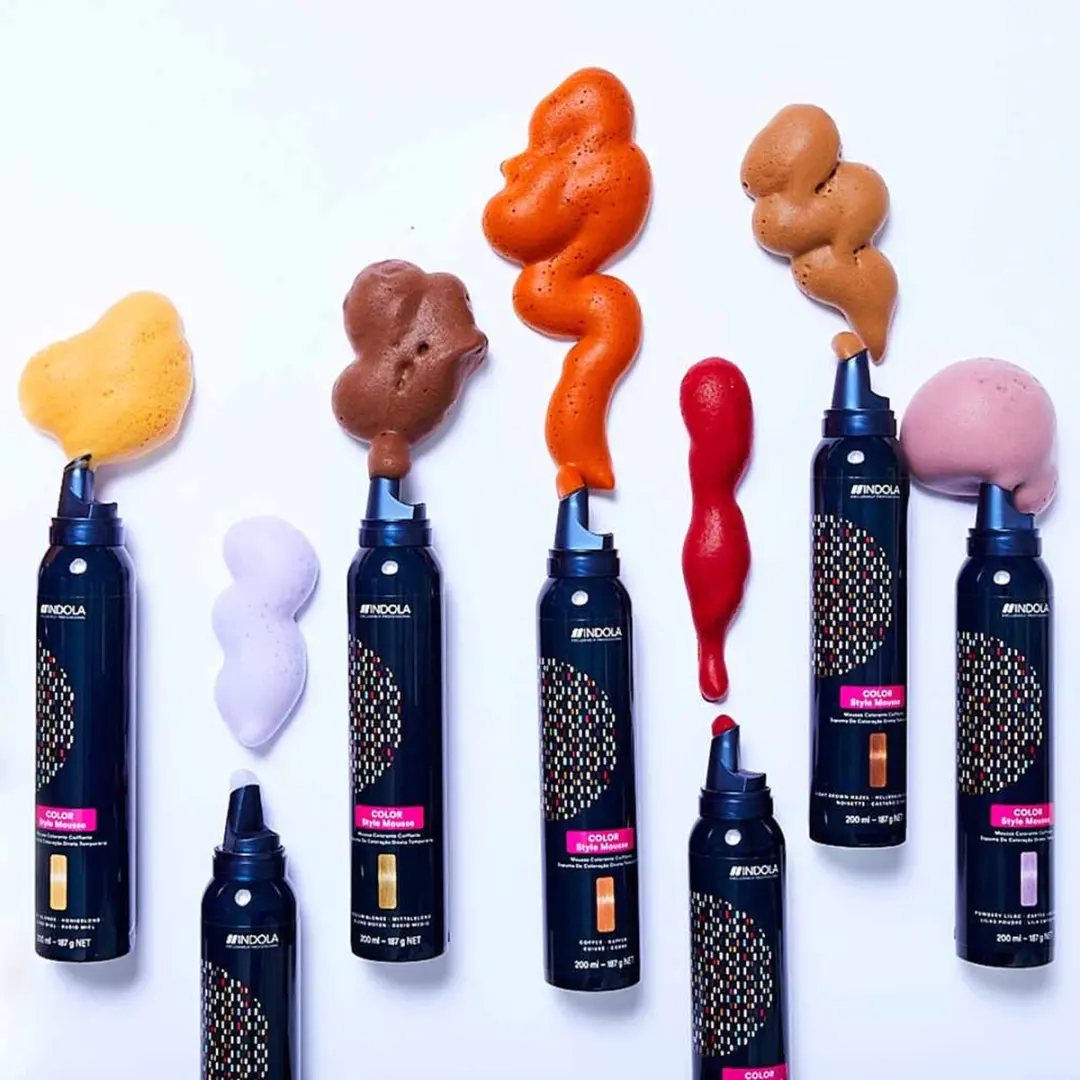 Indola Color Style Mousse Soft Apricot 200ml