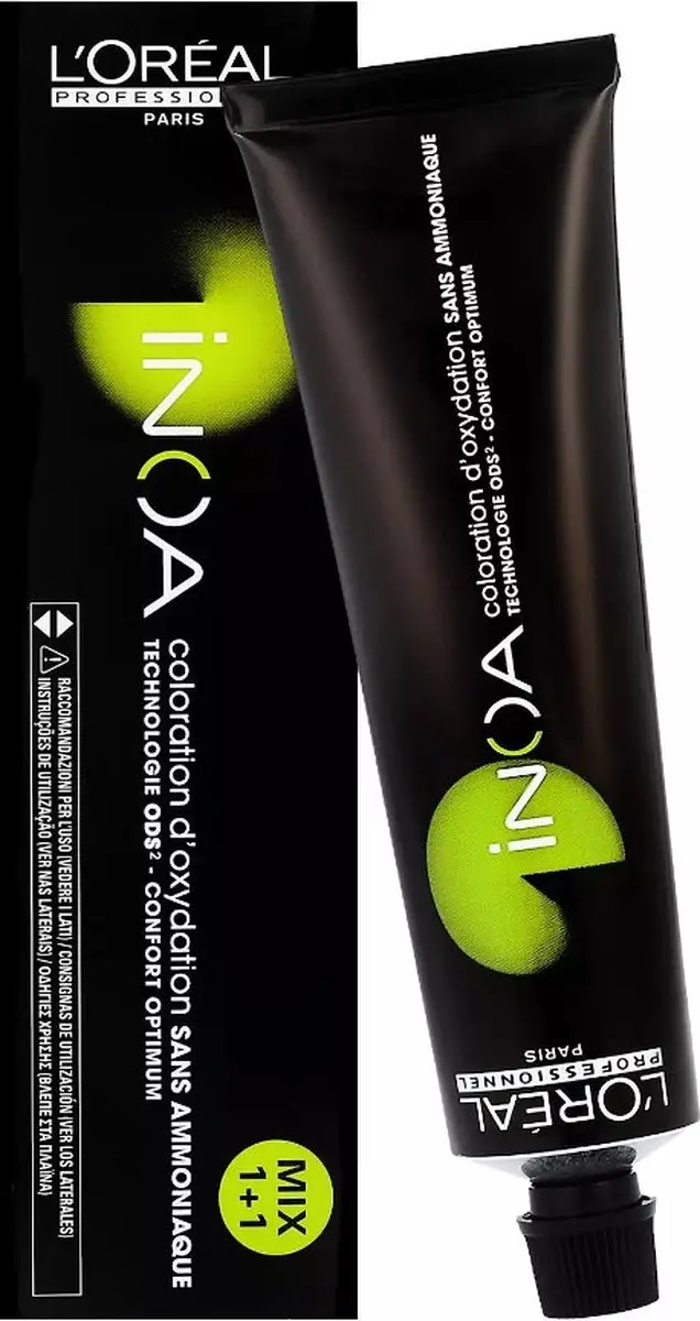 L'Oréal Paris INOA Permanent Haarkleuring 60ml - Kleur 6.3