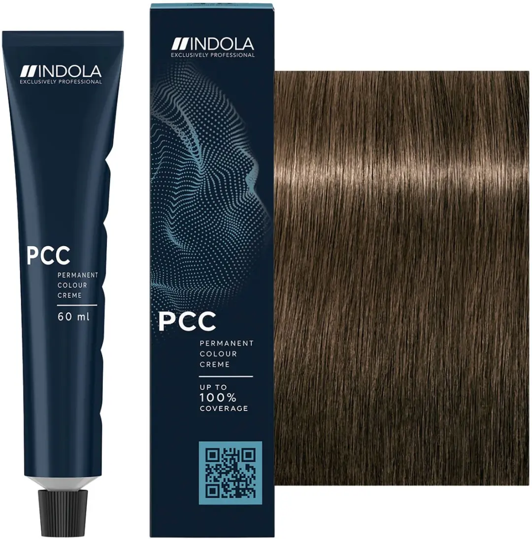 Indola Profession Caring Color 6.0 60ml - Zwart