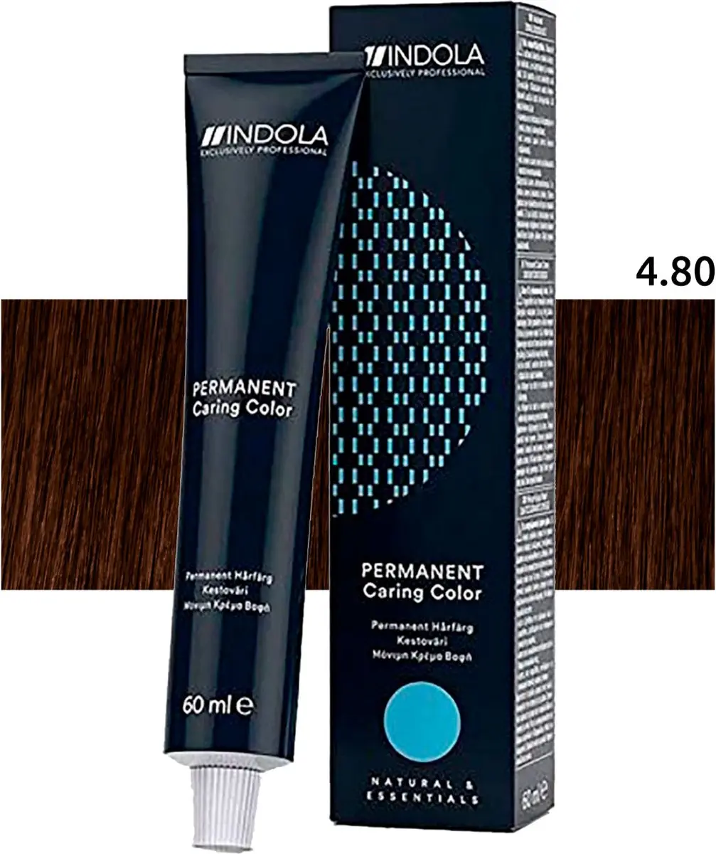 Indola Profession Permanent Caring Color 4.80 60ml