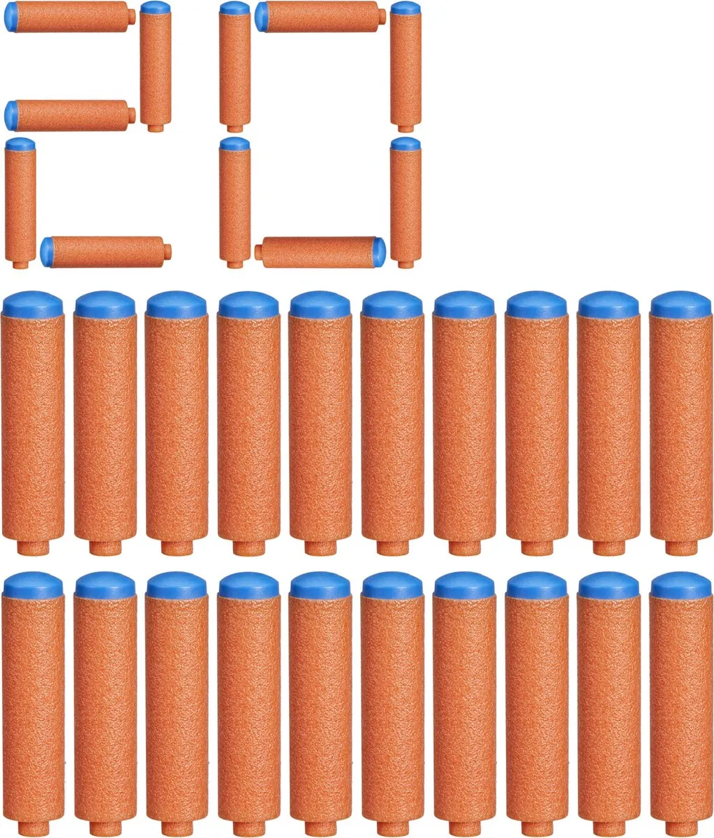 Nerf N1 Refillpack F8640 - 20 Pijltjes - Oranje