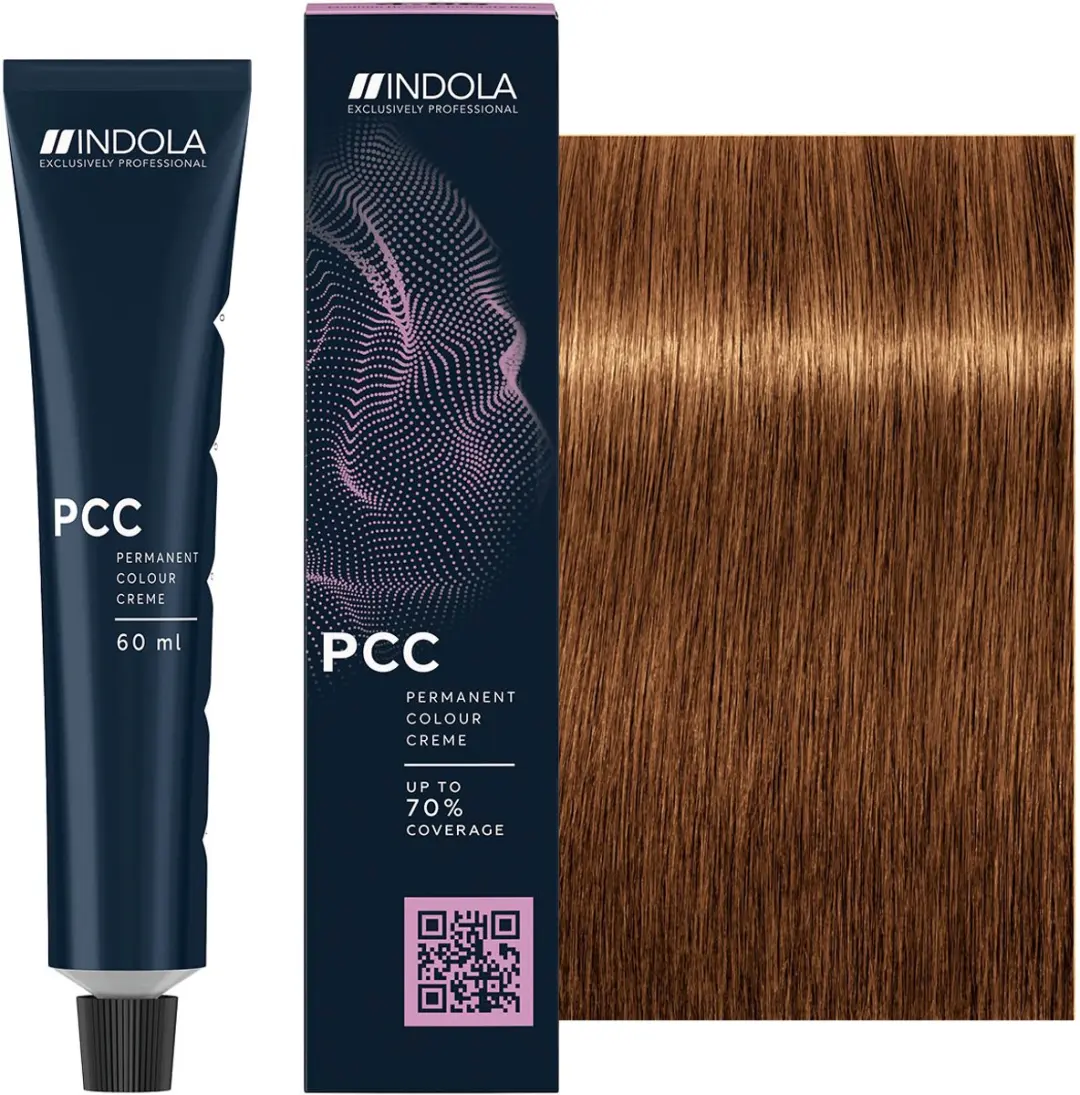 Indola Profession Caring Color 8.34 - 60ml - Zwart