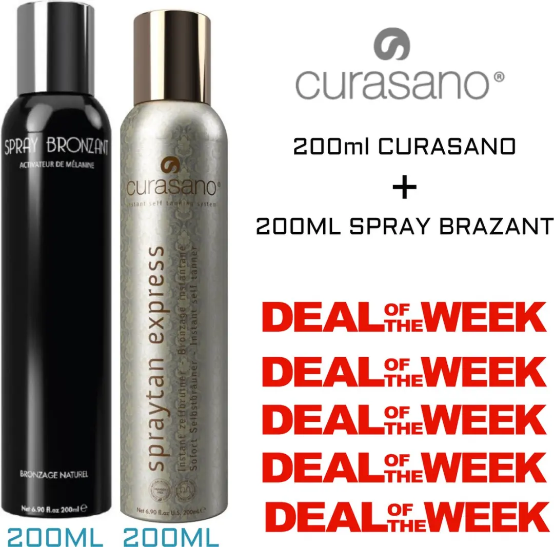 Curasano Duo Pack SprayTan + Brozant 400ml