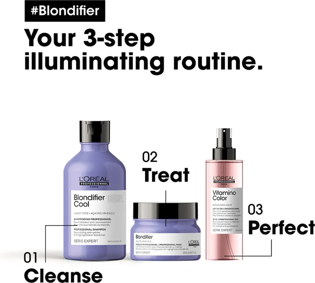 L'Oréal Professionnel Blondifier Haarmasker 250ml - afbeelding 6 van 6