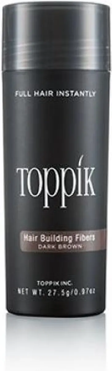 Toppik Hair Building Fibers Donkerbruin 27.5g