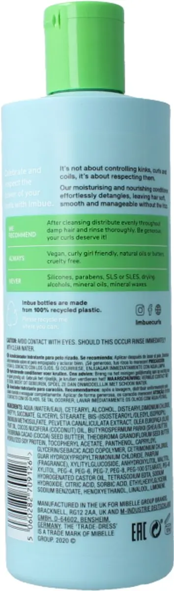 Imbue Curl Respecting Conditioner 400ml