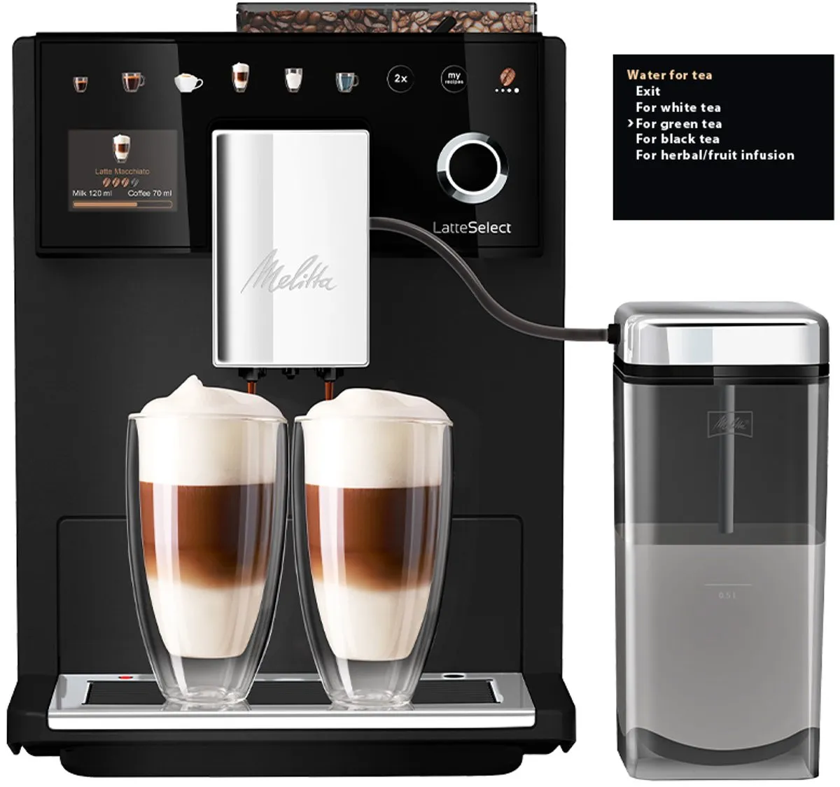 Melitta Latte Select F630-212 Espressomachine