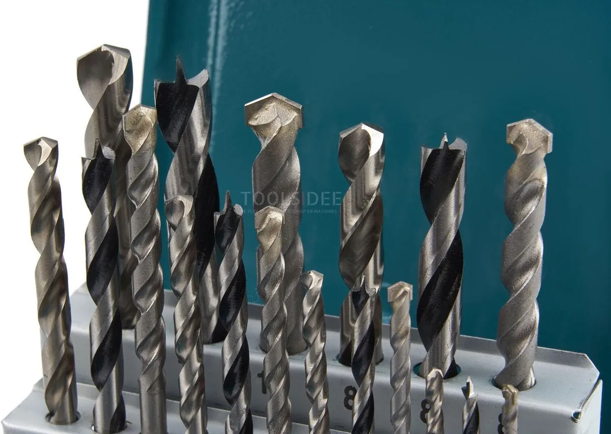 Makita D-46202 Borenset Hout Metaal Steen - 18-delig - afbeelding 6 van 6