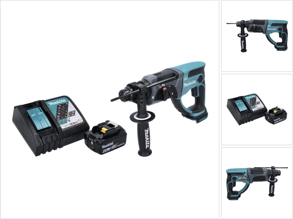 Makita DHR202RG1 CombiHamer 18V 2,0J SDS-Plus