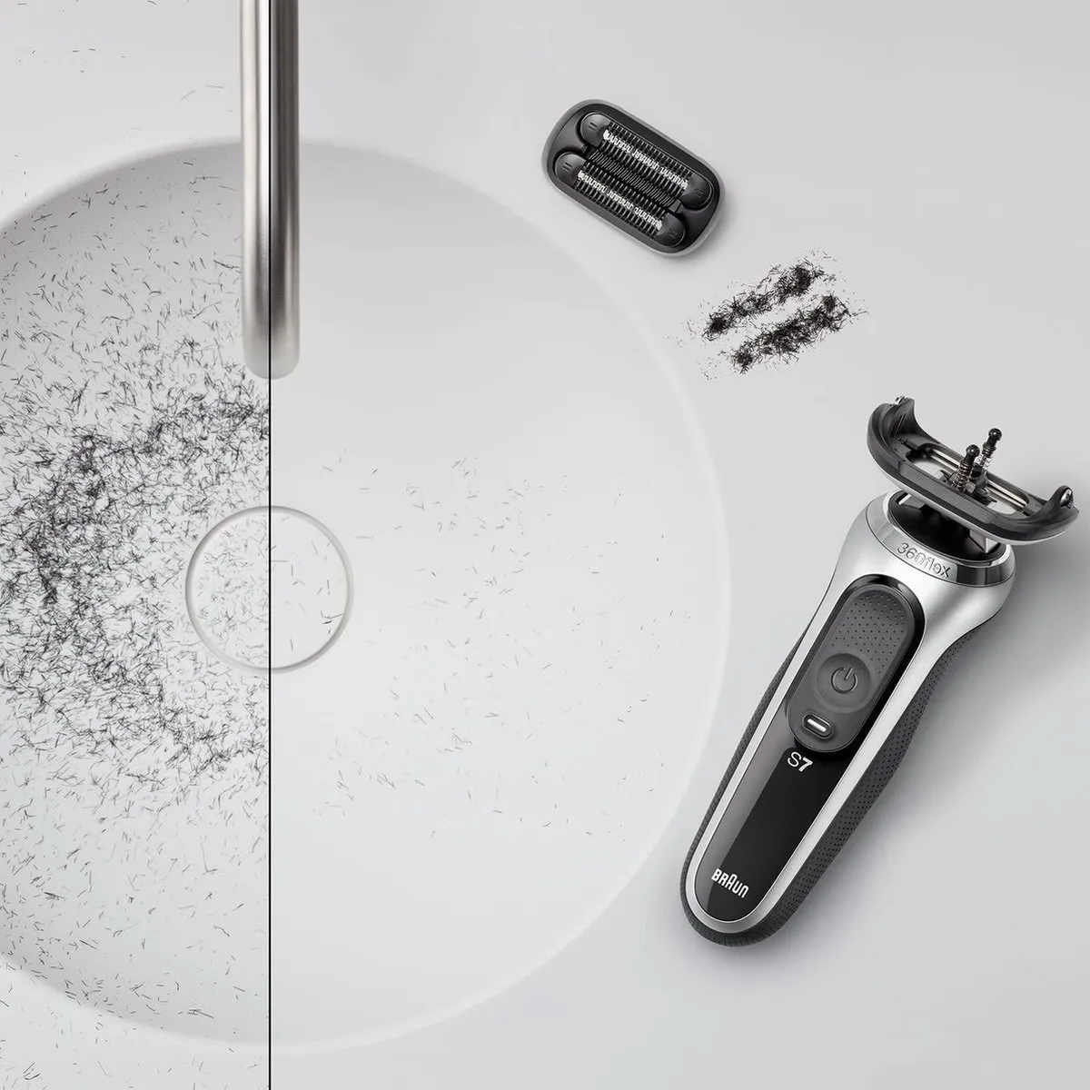 Braun 264415 Opzetkam/baardtrimmer - Kleurenmix
