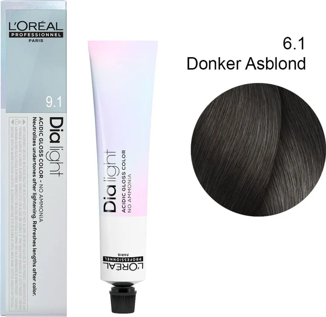 L'Oréal Professionnel Dia Light Haarverf 6.1 - 150ml