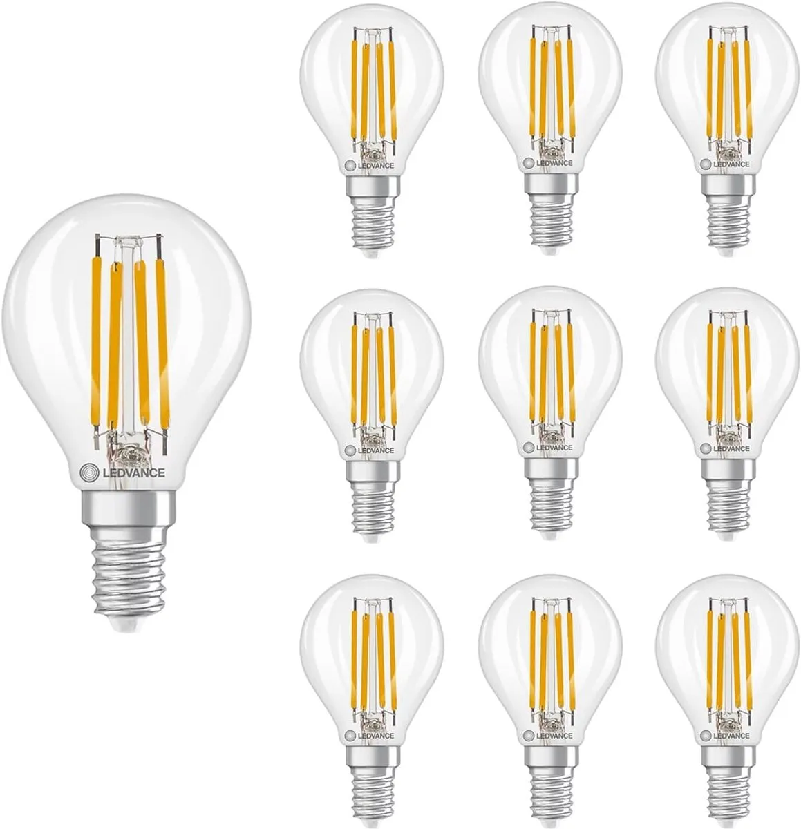 LEDVANCE LED Filament Kogellamp E14 3.4W 470lm