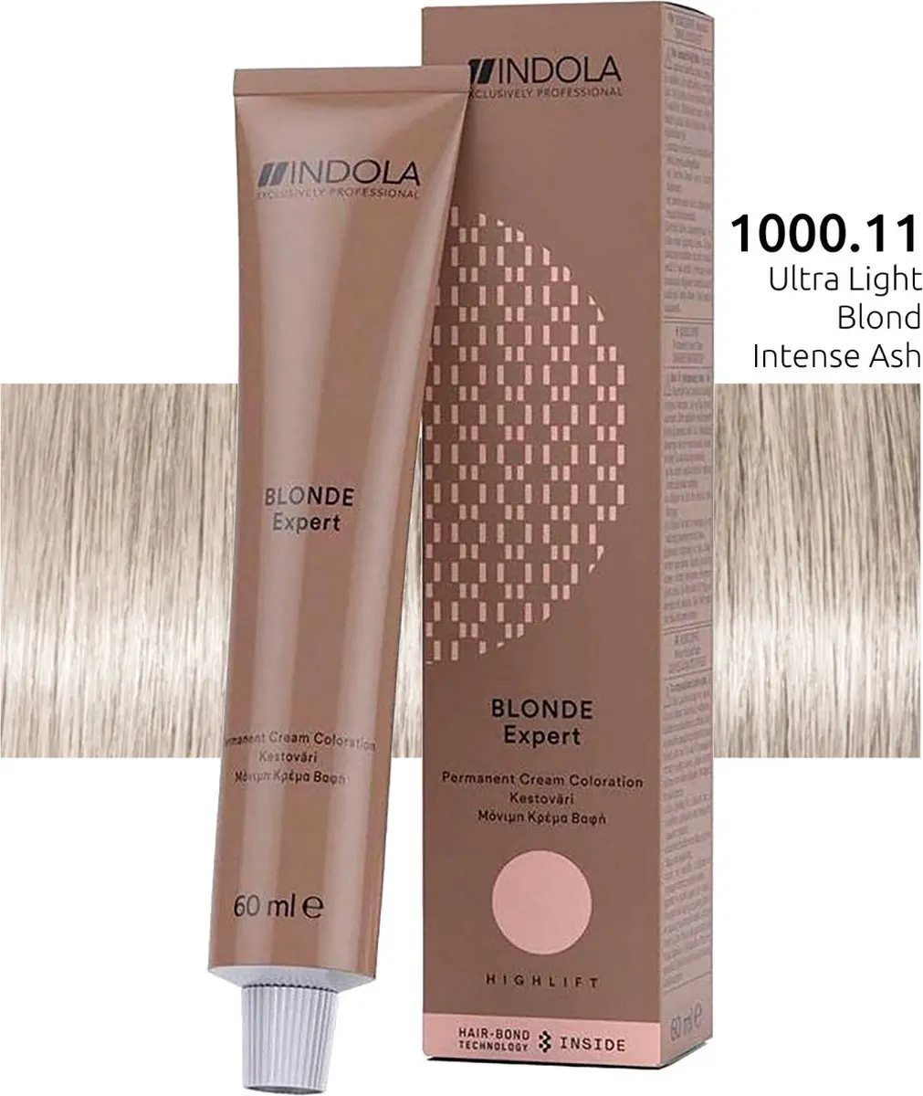 Indola Profession Blonde Expert High Lift 1000.11 Intensiv Ash Haarverf 60ml