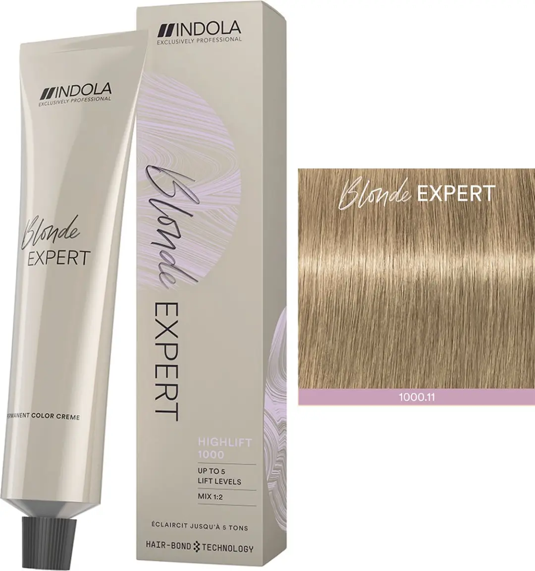 Indola Profession Blonde Expert High Lift 1000.11 Intensiv Ash Haarverf 60ml