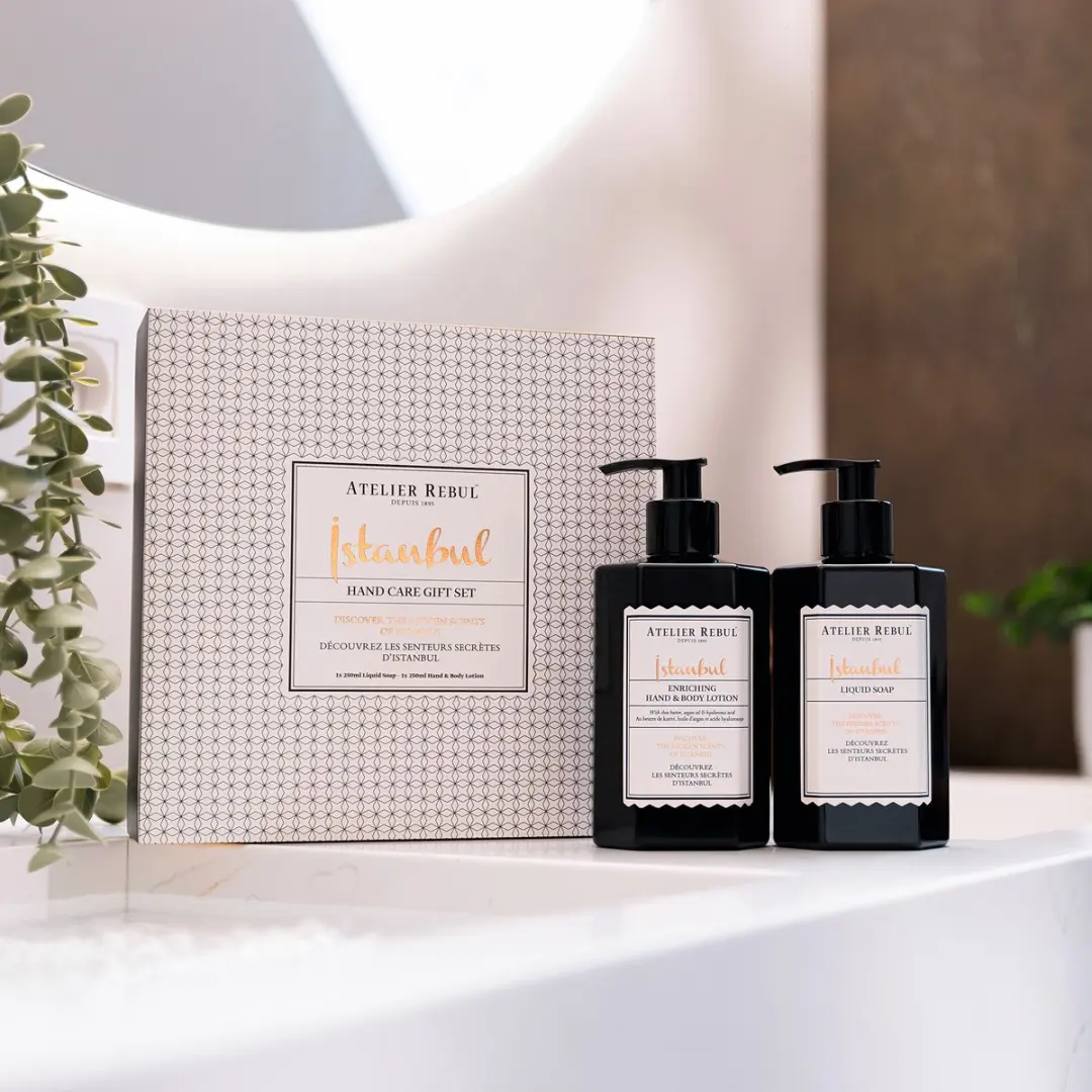 Atelier Rebul Istanbul XL Hand Care Geschenkset - Handzeep & Bodylotion 400ml