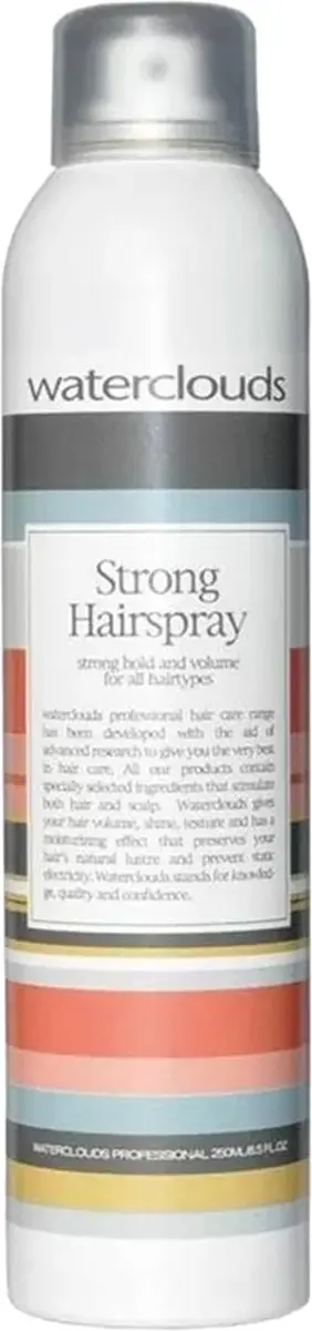 Waterclouds Strong Hairspray 250ml