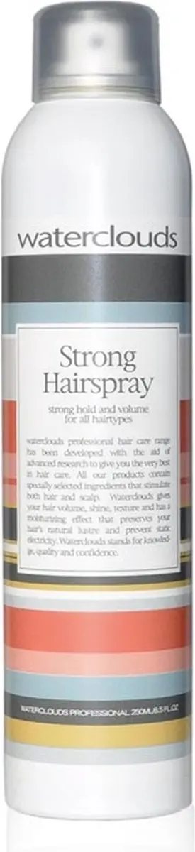 Waterclouds Strong Hairspray 250ml