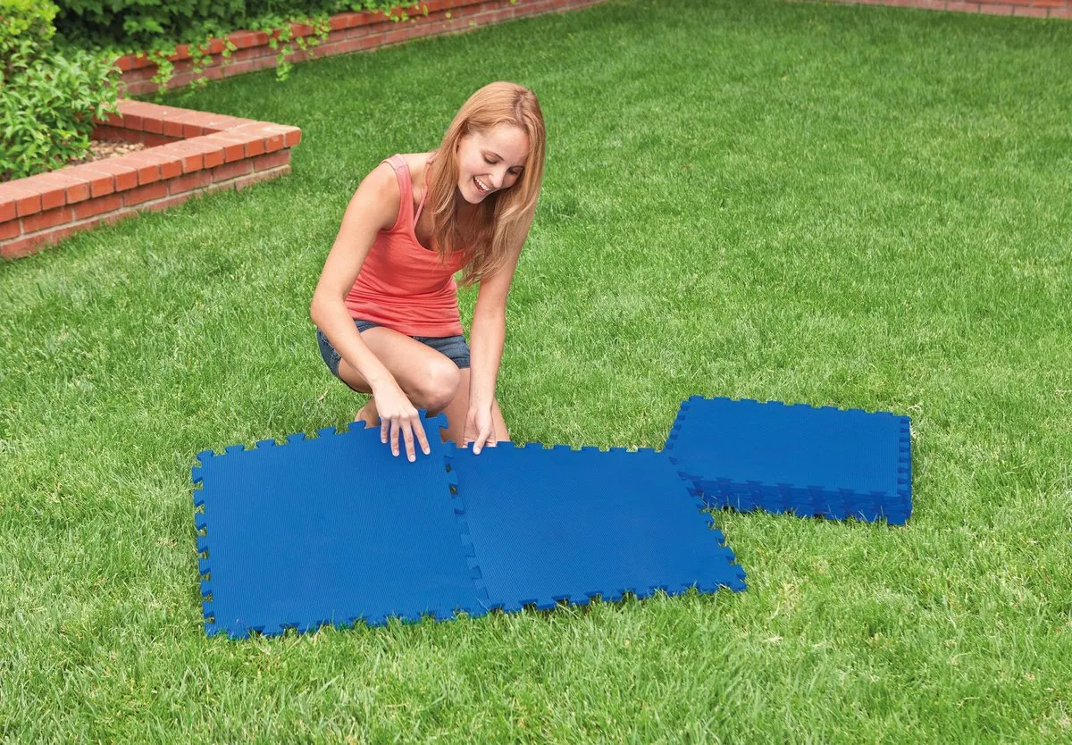 Intex 29081 Zwembadtegels Blauw - 80 Stuks