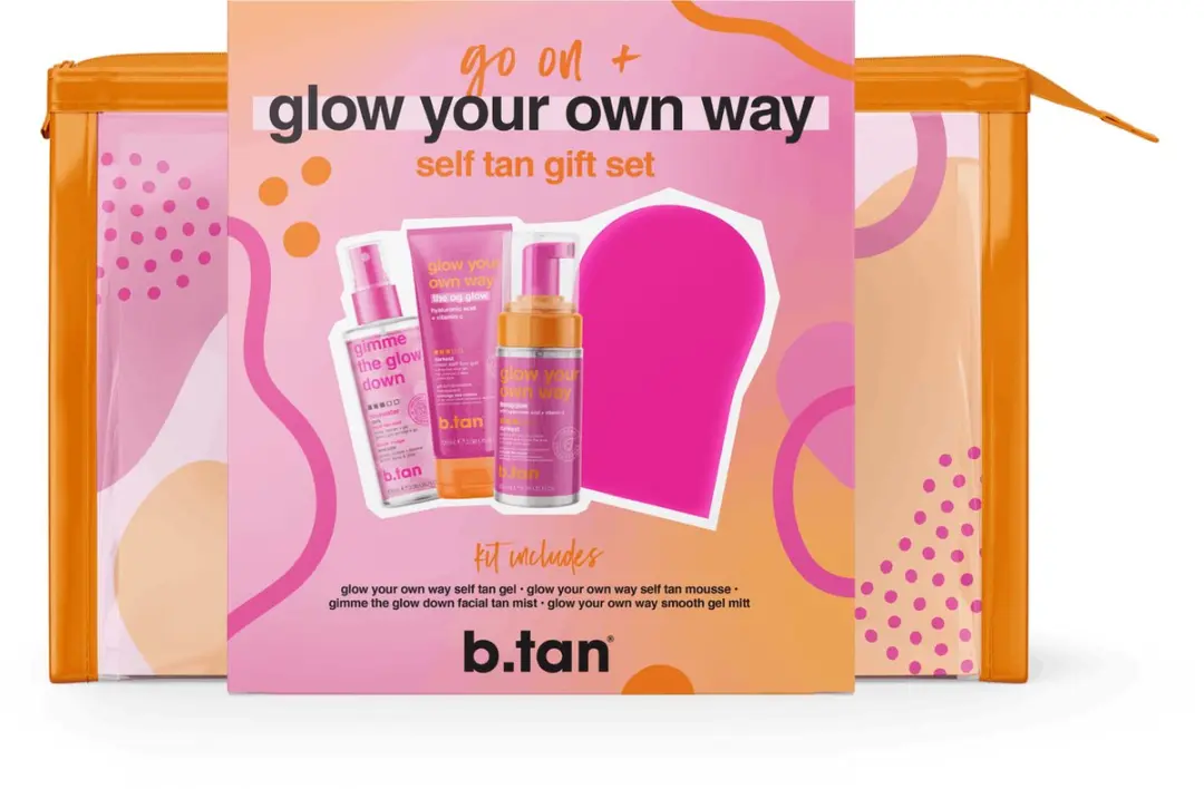 b.tan Glow Your Own Way Zelfbruin Geschenkset
