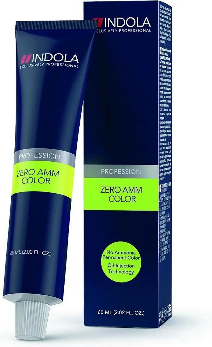 Indola Profession Zero Amm 7.84 Permanent Haarverf - 60ml