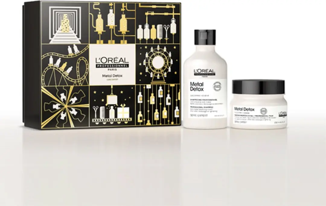 L'Oréal Professionnel Metal Detox Duo Geschenkset - 550ml
